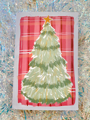 Tinsel Christmas Tree