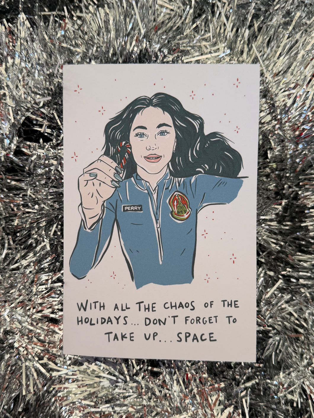 Katy Perry Taking Up Space