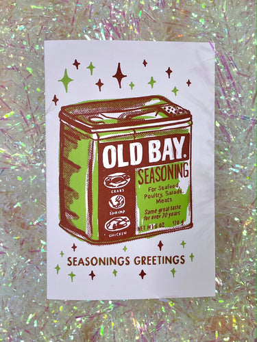 Seasonings Greetings- Old Bay